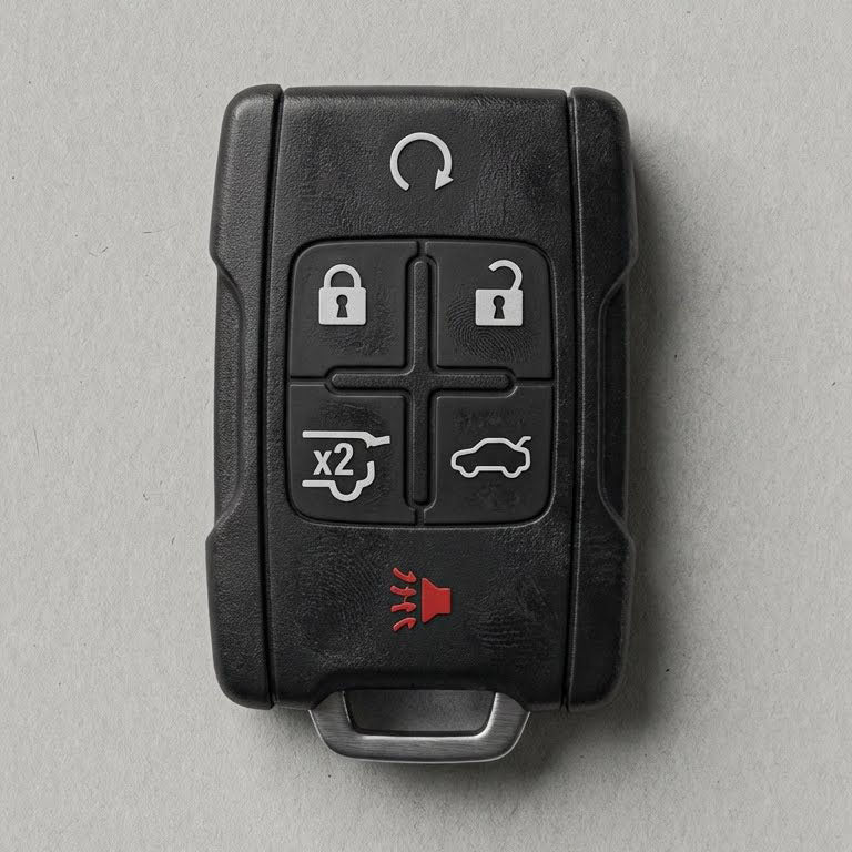 Premium Leather Key Fob for Chevrolet