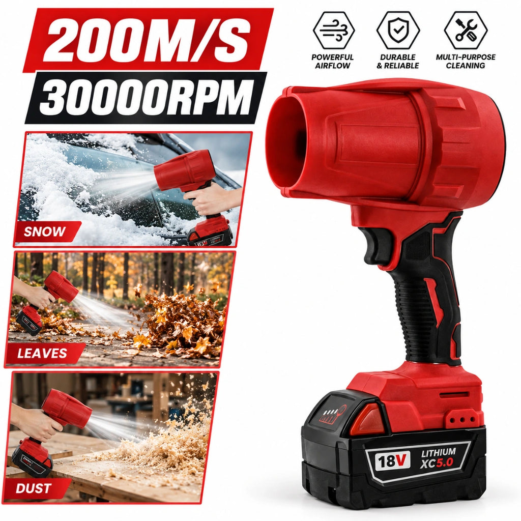 Cordless Electric Turbojet Fan – High-Speed Air Blower