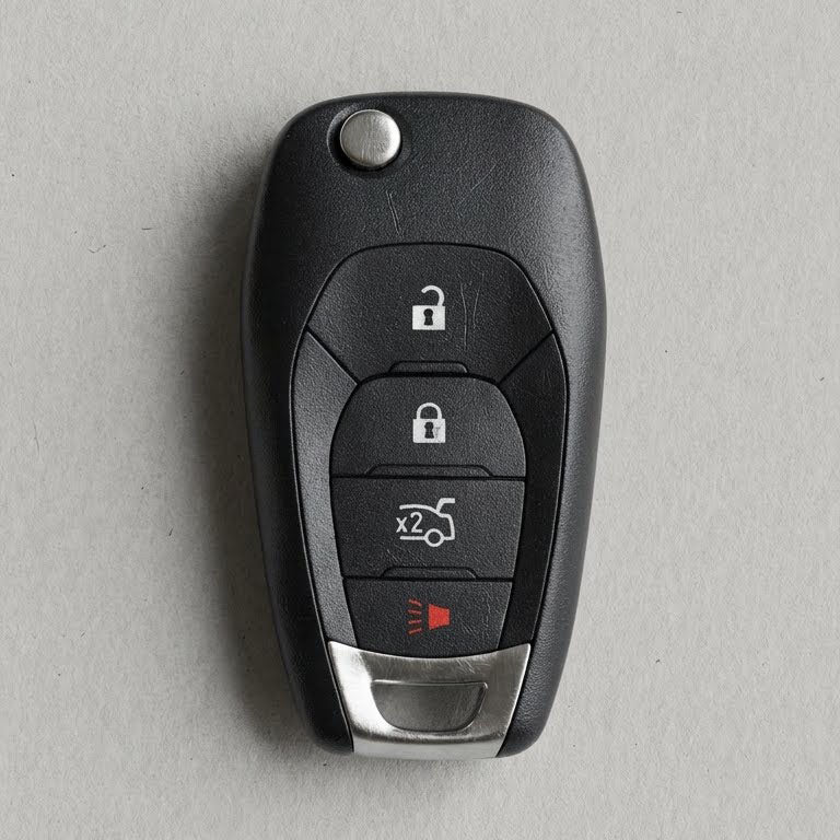 Premium Leather Key Fob for Chevrolet