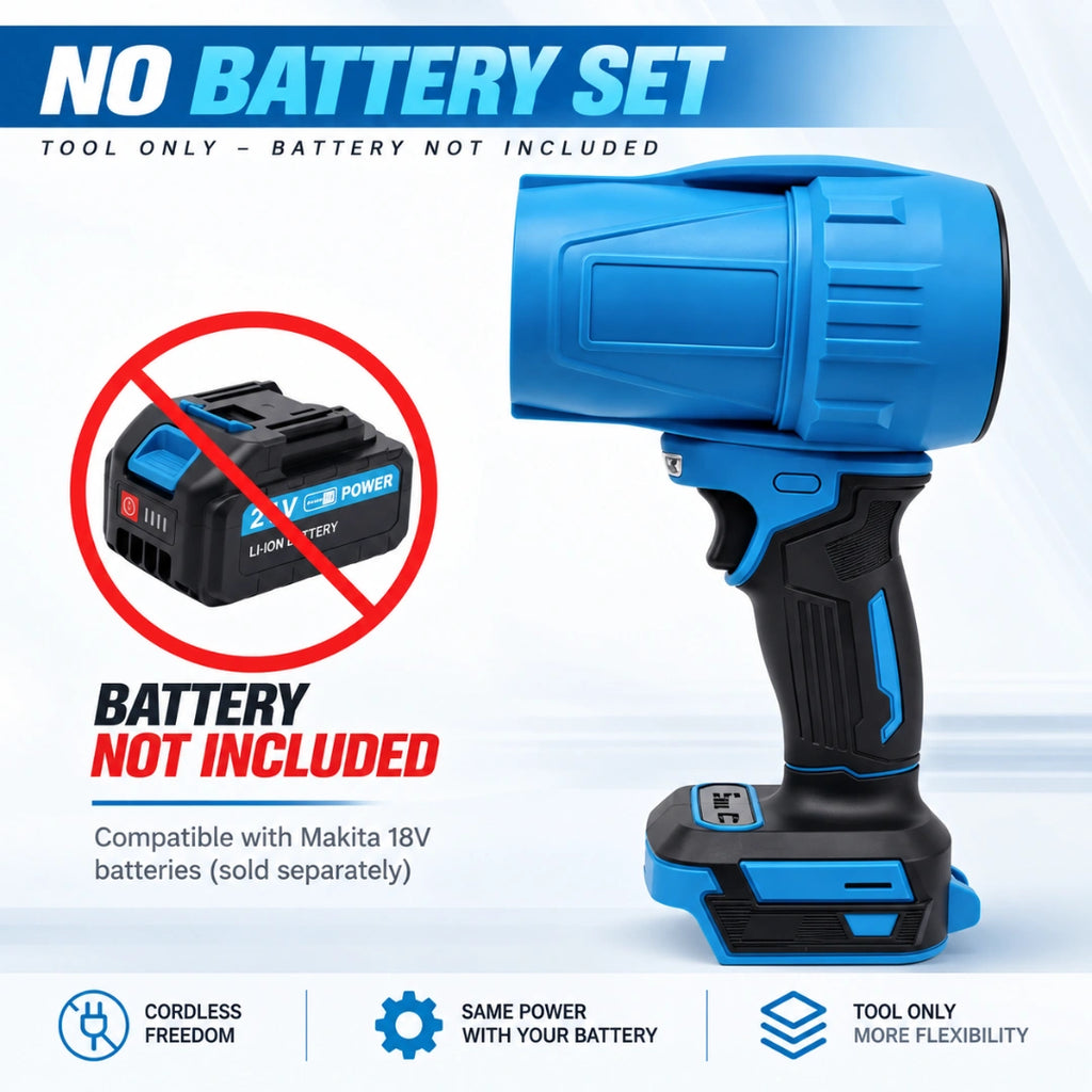 3500W Cordless Brushless Turbo Blower
