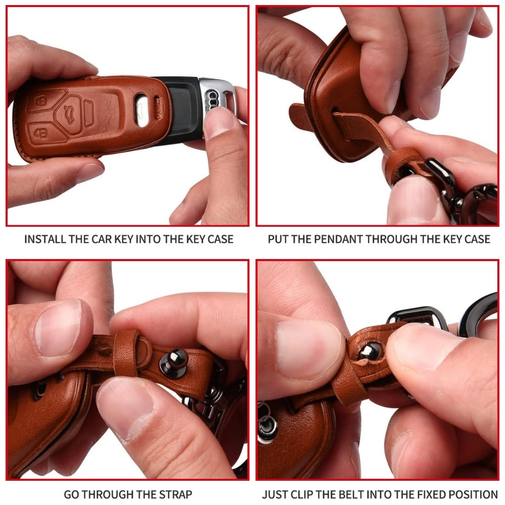 Premium Leather Key Fob
