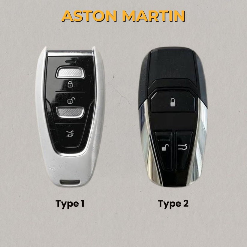 Premium Leather Key Fob for Aston Martin