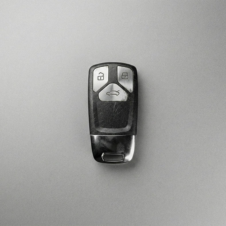 Premium Leather Key Fob for Audi