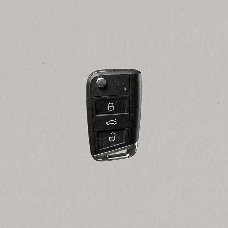 Premium Leather Key Fob for Audi