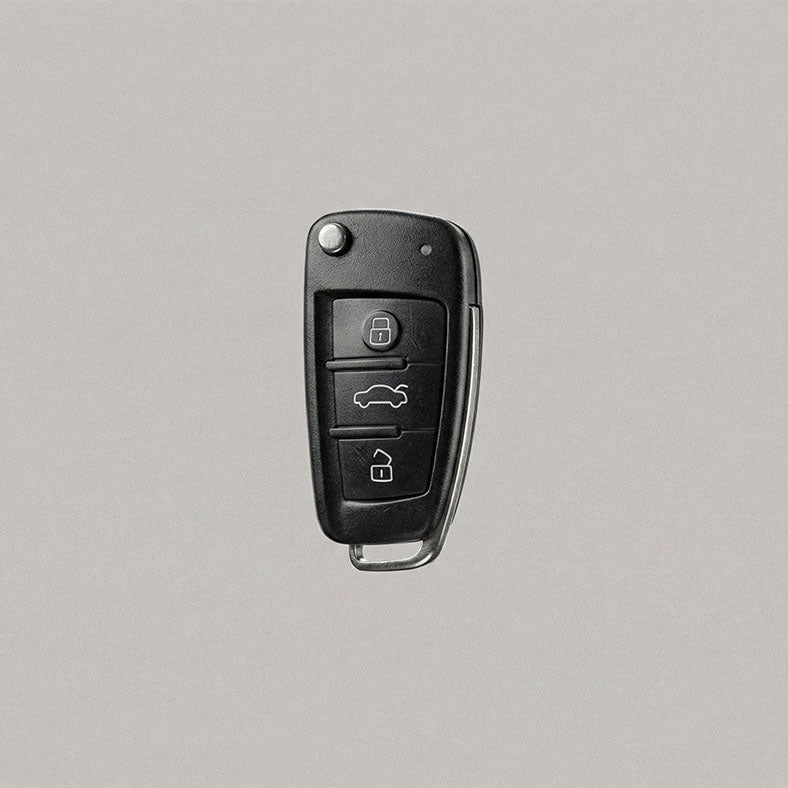 Premium Leather Key Fob for Audi
