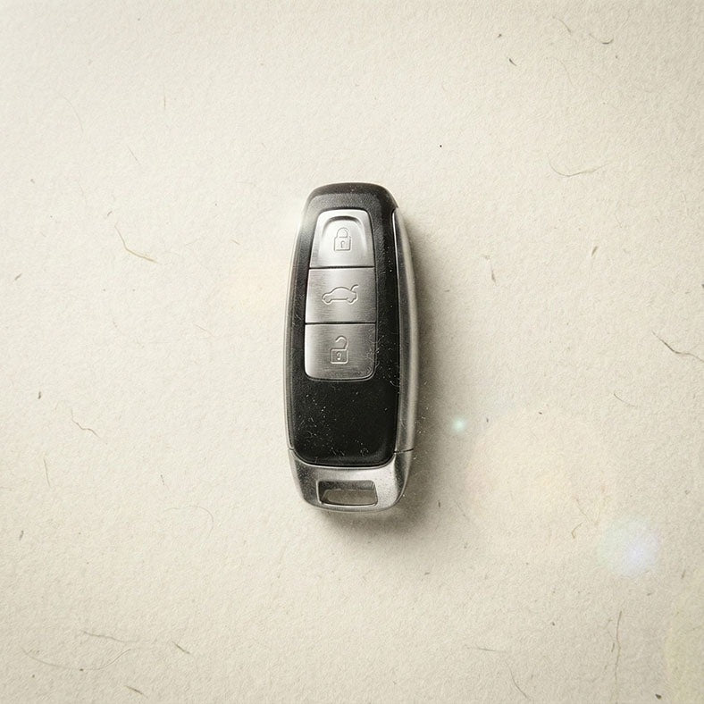 Premium Leather Key Fob for Audi