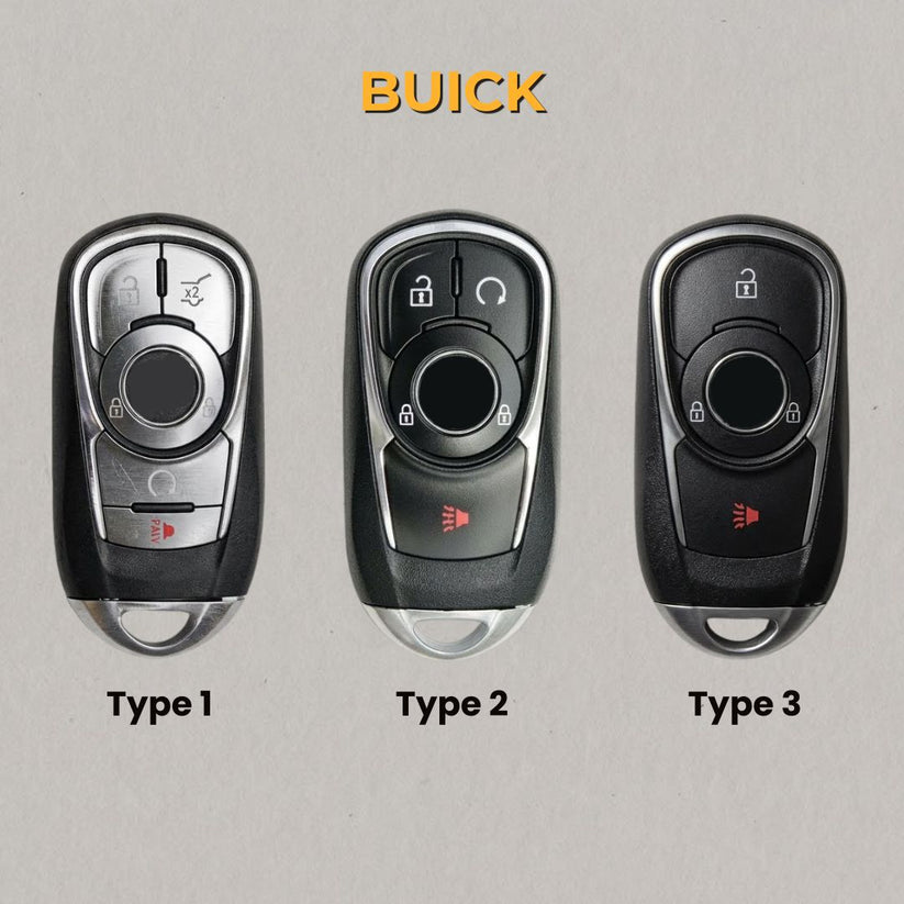 Premium Leather Key Fob for BUICK