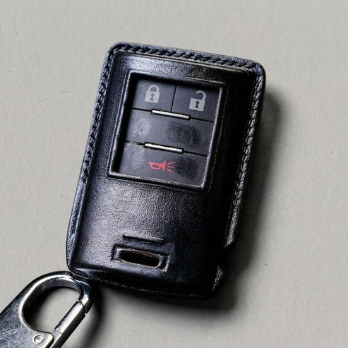 Premium Leather Key Fob for Cadillac