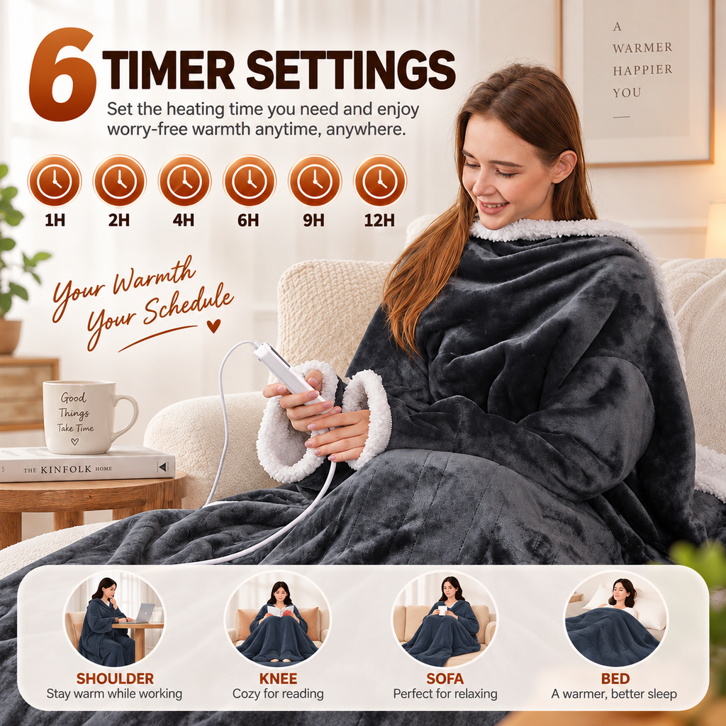 WarmHug™ Full-Body Heated Blanket