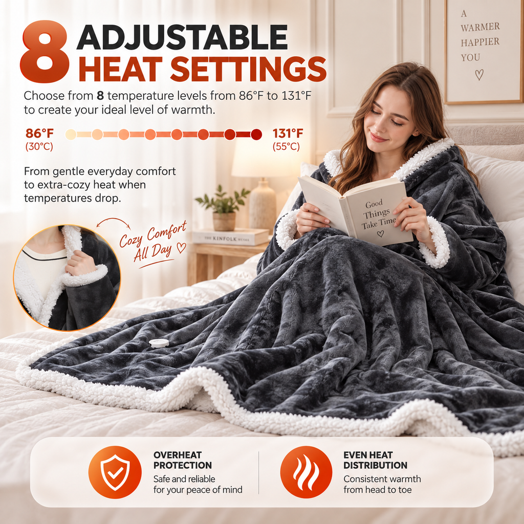 WarmHug™ Full-Body Heated Blanket