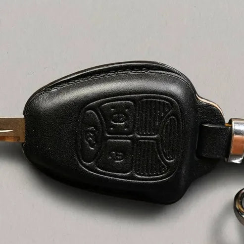 Premium Leather Key Fob for Jeep