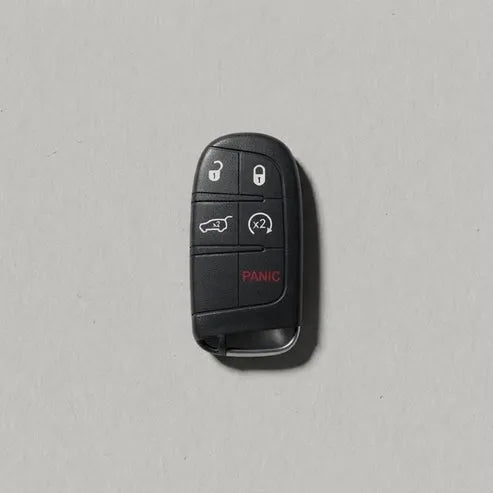 Premium Leather Key Fob for Jeep