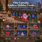 Christmas Decorations Lights - Outdoor LED Curtain