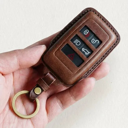 Premium Leather Key Fob for Land Rover