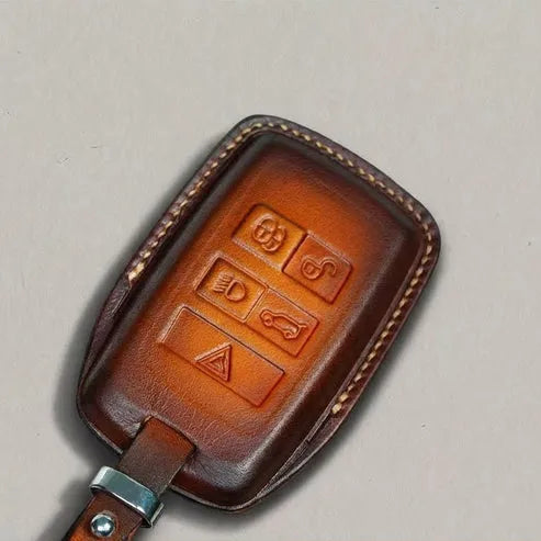 Premium Leather Key Fob for Land Rover