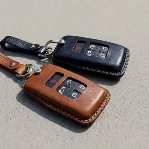 Premium Leather Key Fob for Land Rover
