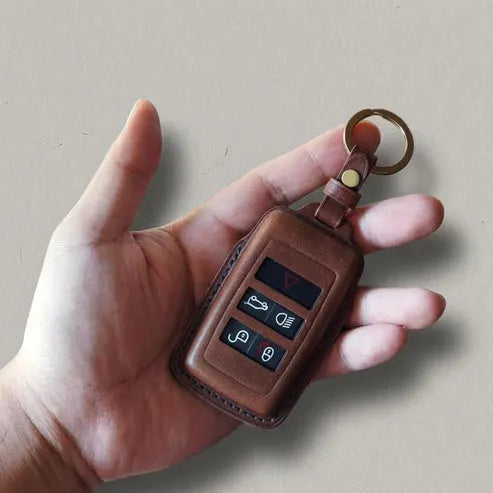 Premium Leather Key Fob for Land Rover