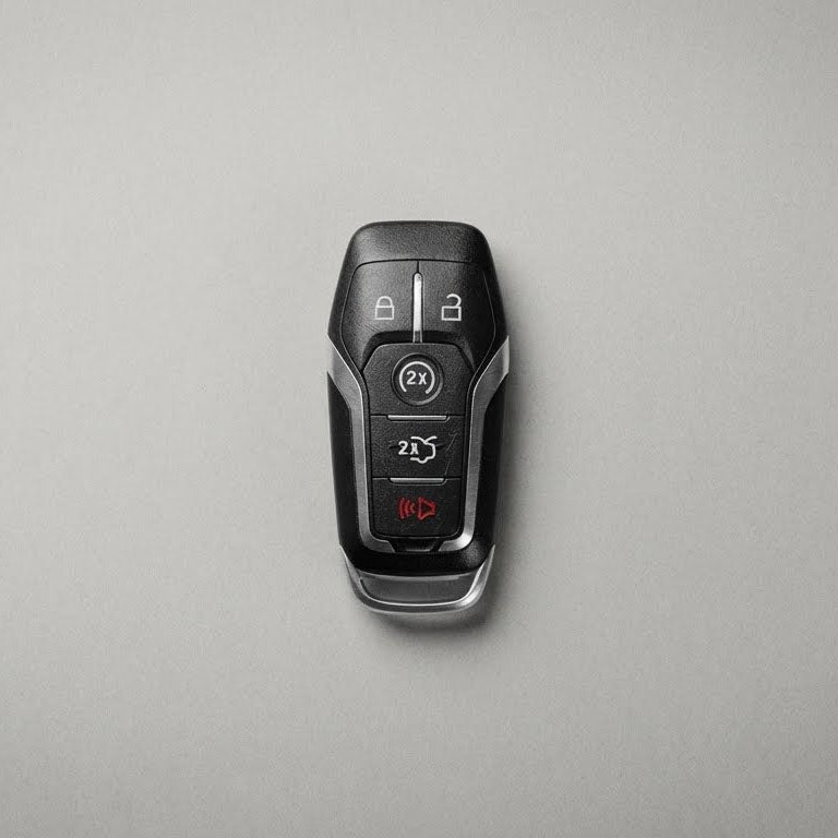 Premium Leather Key Fob for Lincoln