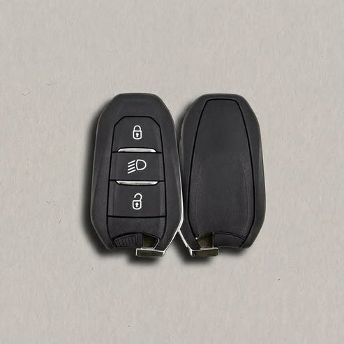Premium Leather Key Fob for Citroën