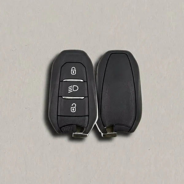 Premium Leather Key Fob for Peugeot
