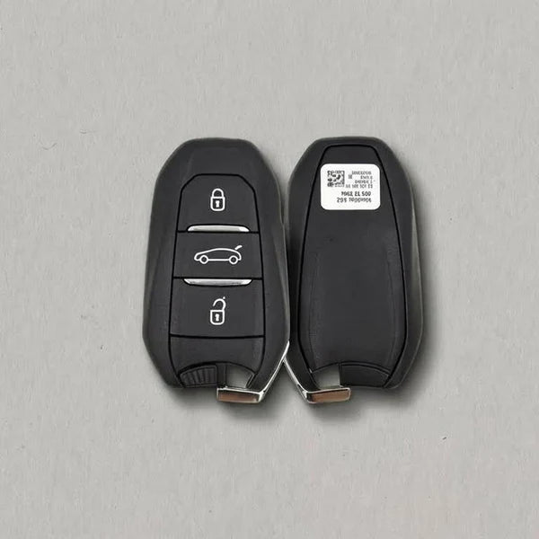 Premium Leather Key Fob for Peugeot