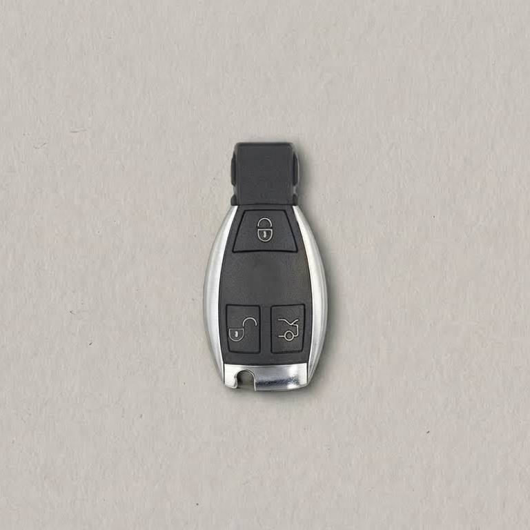 Premium Leather Key Fob for Mercedes