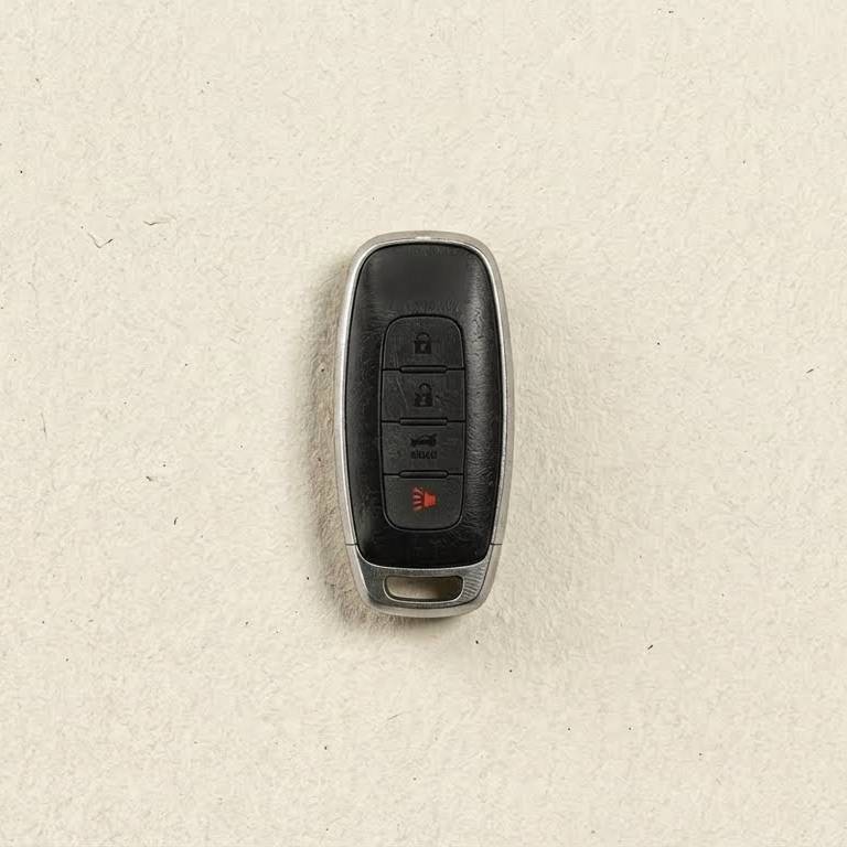 Premium Leather Key Fob for Nissan