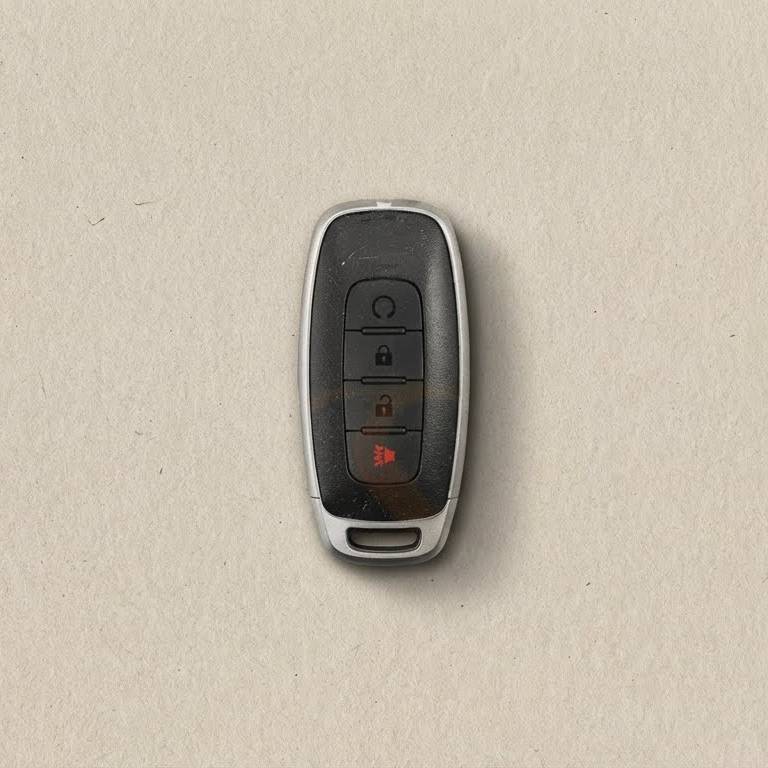 Premium Leather Key Fob for Nissan
