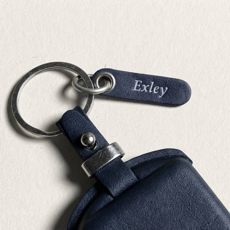 Premium Leather Key Fob for Nissan