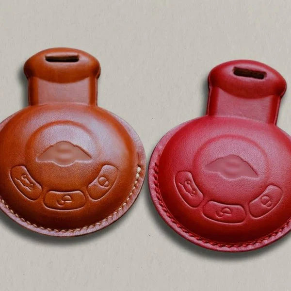Premium Leather Key Fob for Mini Cooper