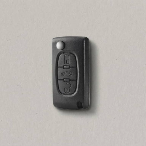 Premium Leather Key Fob for Citroën