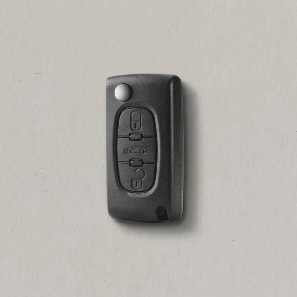 Premium Leather Key Fob for Peugeot