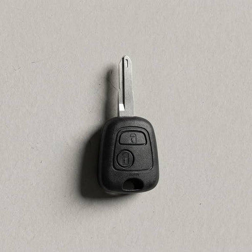 Premium Leather Key Fob for Citroën