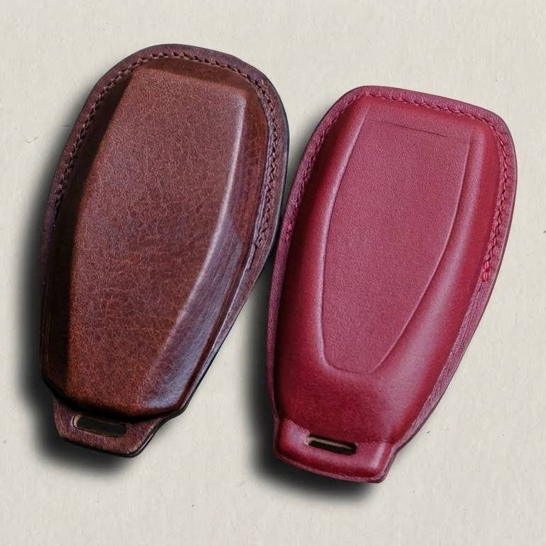 Premium Leather Key Fob for Aston Martin
