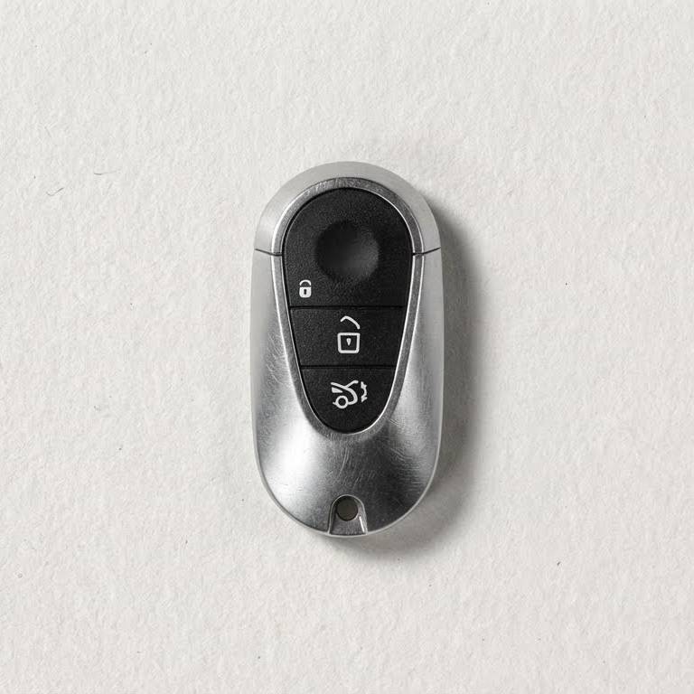 Premium Leather Key Fob for Mercedes