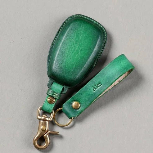 Premium Leather Key Fob for Subaru