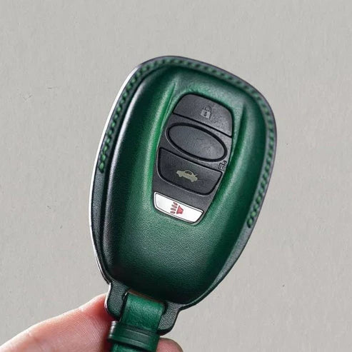 Premium Leather Key Fob for Subaru