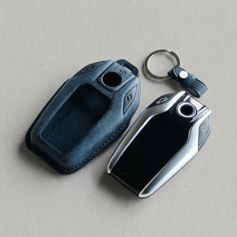 Premium Leather Key Fob for BMW