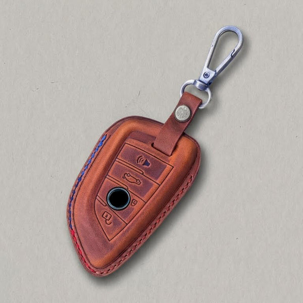 Premium Leather Key Fob for BMW