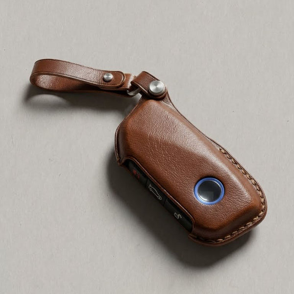 Premium Leather Key Fob for BMW