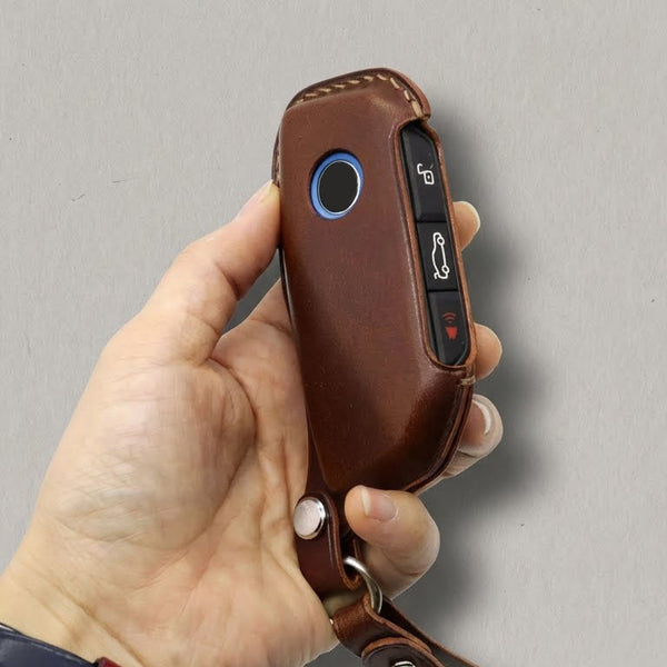 Premium Leather Key Fob for BMW