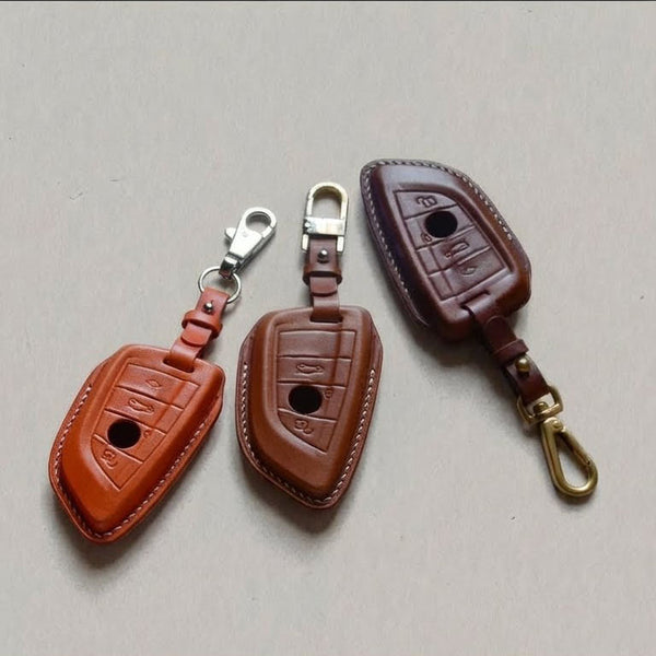 Premium Leather Key Fob for BMW