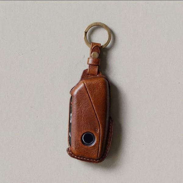 Premium Leather Key Fob for BMW