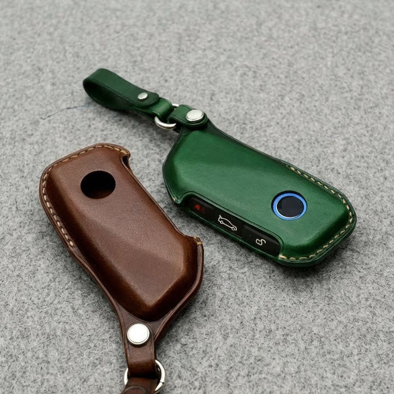 Premium Leather Key Fob for BMW