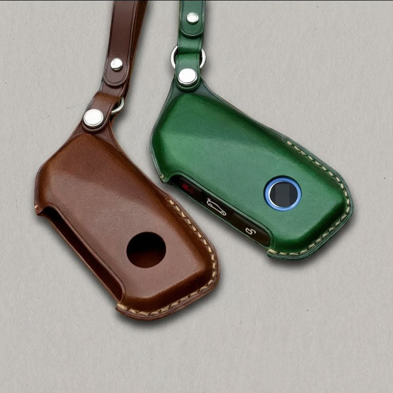 Premium Leather Key Fob for BMW