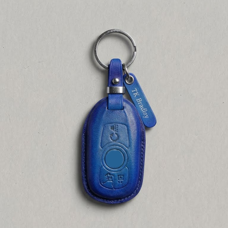 Premium Leather Key Fob for BUICK