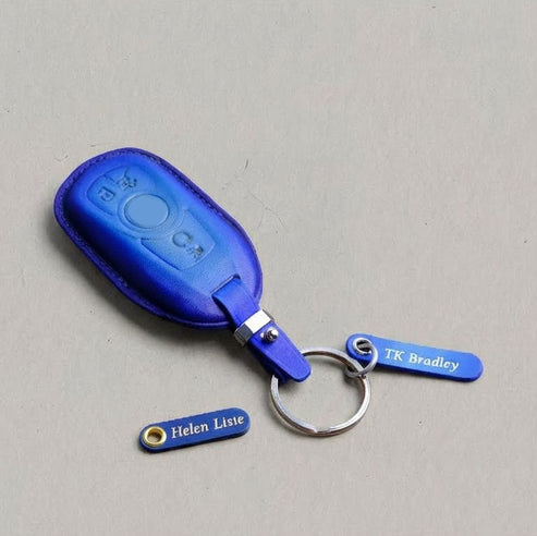 Premium Leather Key Fob for BUICK