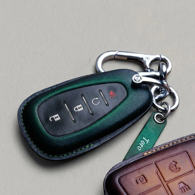 Premium Leather Key Fob for Chevrolet