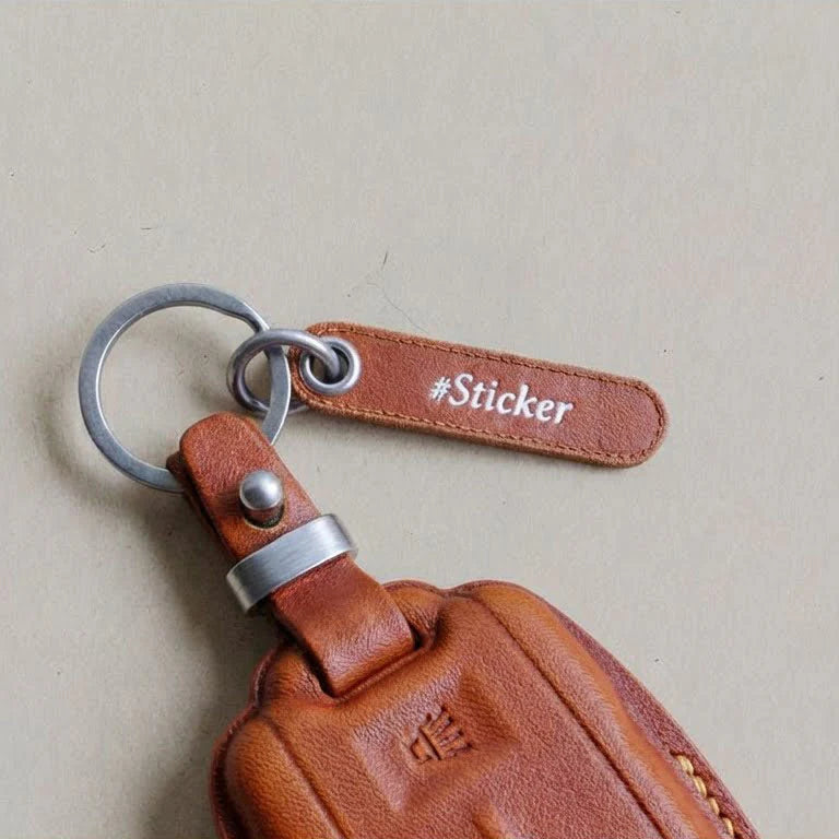 Premium Leather Key Fob for Chevrolet
