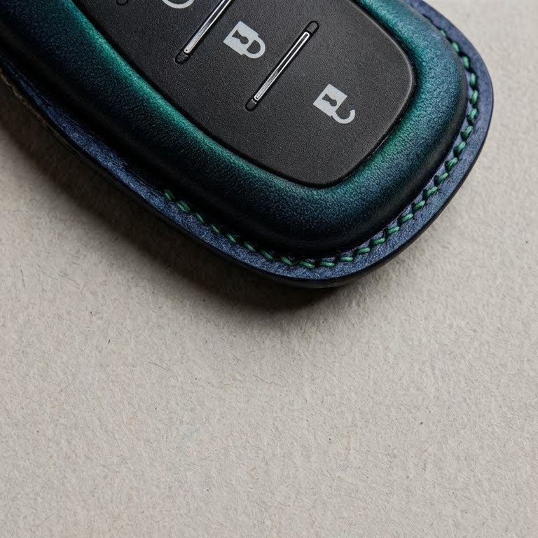 Premium Leather Key Fob for Chevrolet
